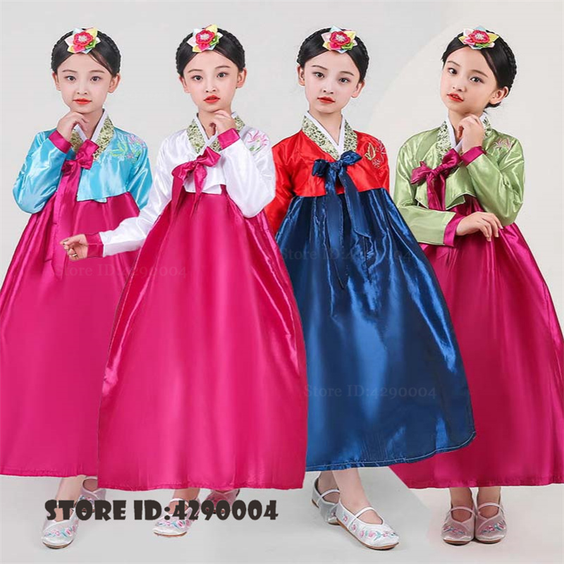 Traditional Kids Hanbok Dress  - Korean Culture Lifestyle ulasan dan harga