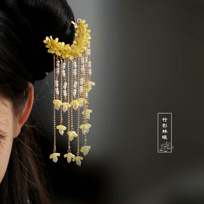 Ancient Style Osmanthus Hairpi - Hanbok Hair Pin ulasan dan harga