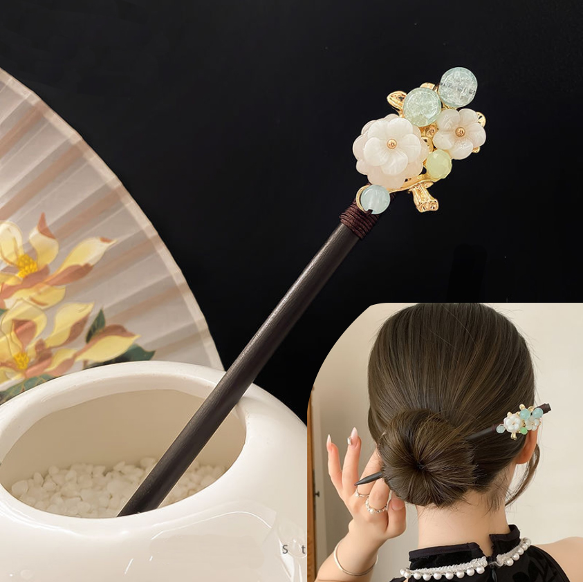 Chinese Hair Stick Step Shake  - Hanbok Hair Pin ulasan dan harga