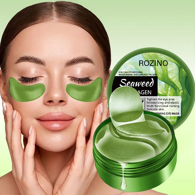 Rozino Seaweed Collagen Eye Ma - Sheet Mask Collagen ulasan dan harga