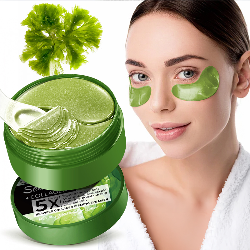 Rozino Seaweed Collagen Eye Ma - Sheet Mask Collagen ulasan dan harga