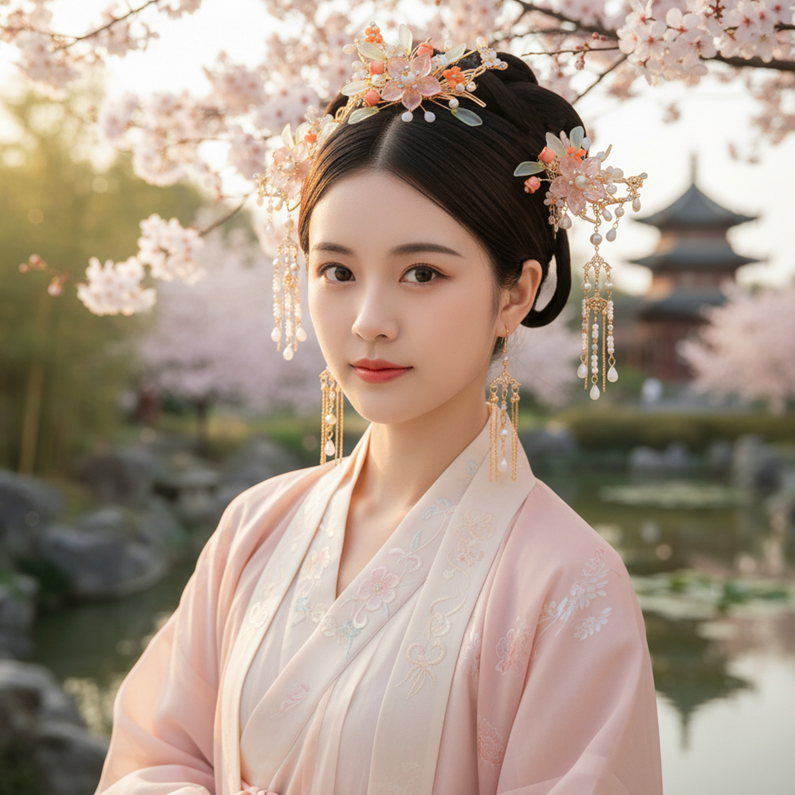 Ancient Hanfu Hair Accessories - Hanbok Hair Pin ulasan dan harga