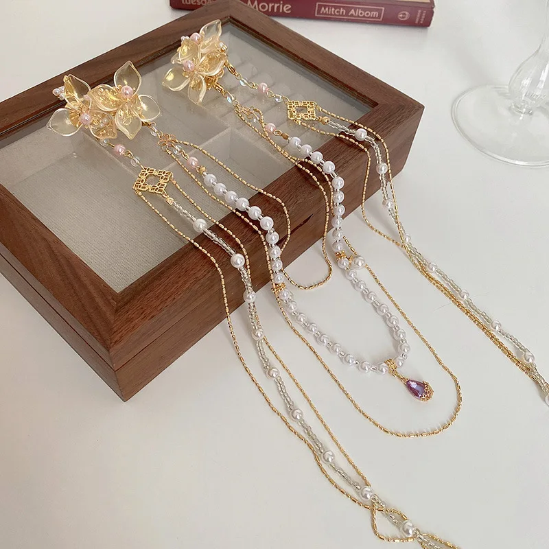 New Chinese Style Rhinestones  - Hanbok Hair Pin ulasan dan harga