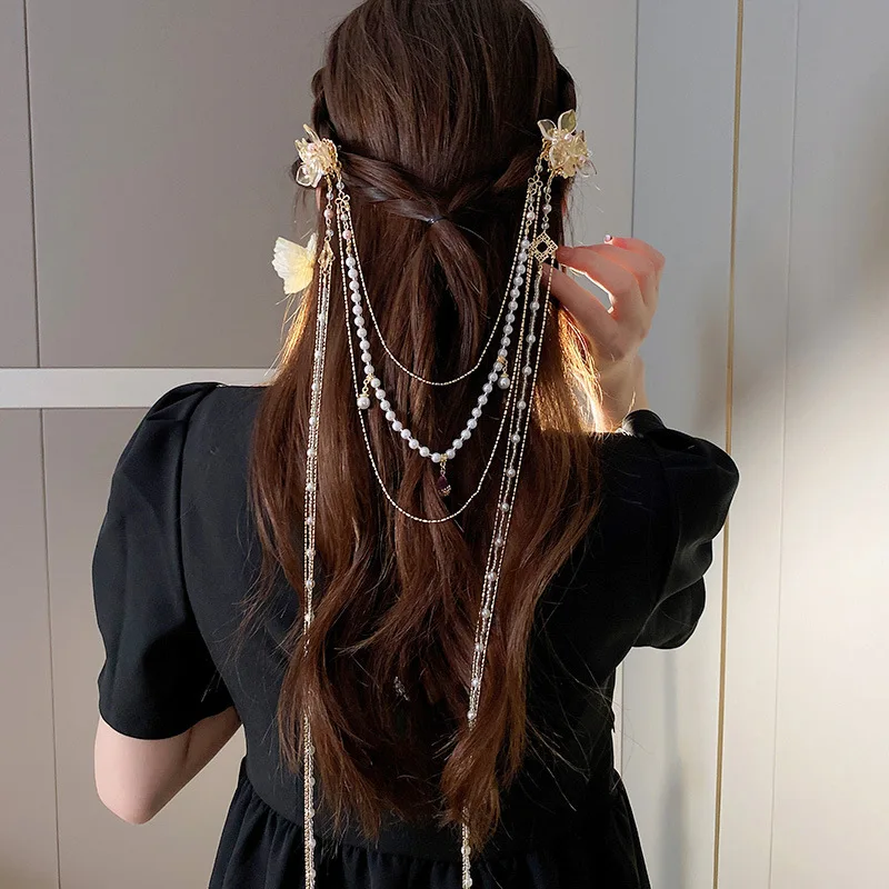 New Chinese Style Rhinestones  - Hanbok Hair Pin ulasan dan harga
