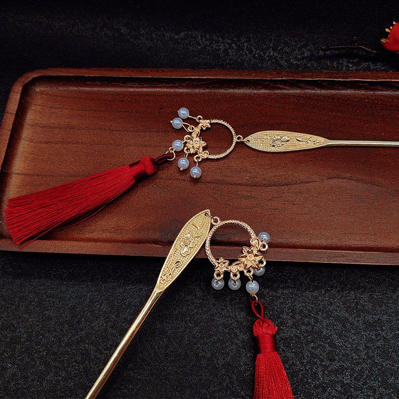 Ancient-Style Tassel Lotus Hai - Hanbok Hair Pin ulasan dan harga
