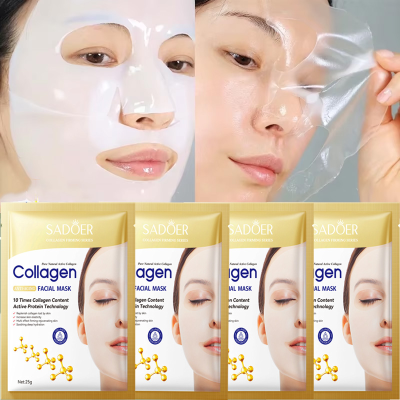 10PCS Collagen Anti Wrinkle Fa - Sheet Mask Collagen ulasan dan harga